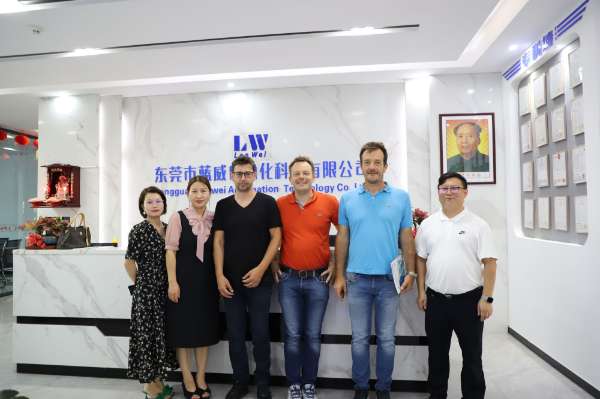 德國客戶來訪我公司